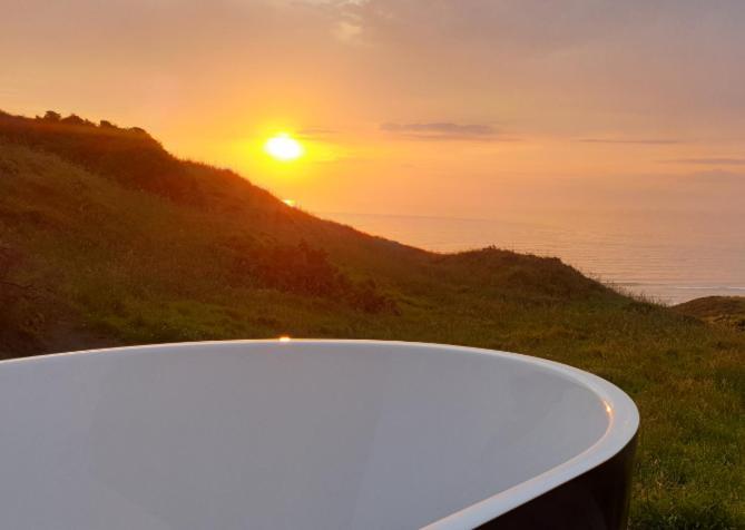 Seaview Retreat -Amazing Ocean Views And Outdoor Bath Villa Waiuku Eksteriør bilde